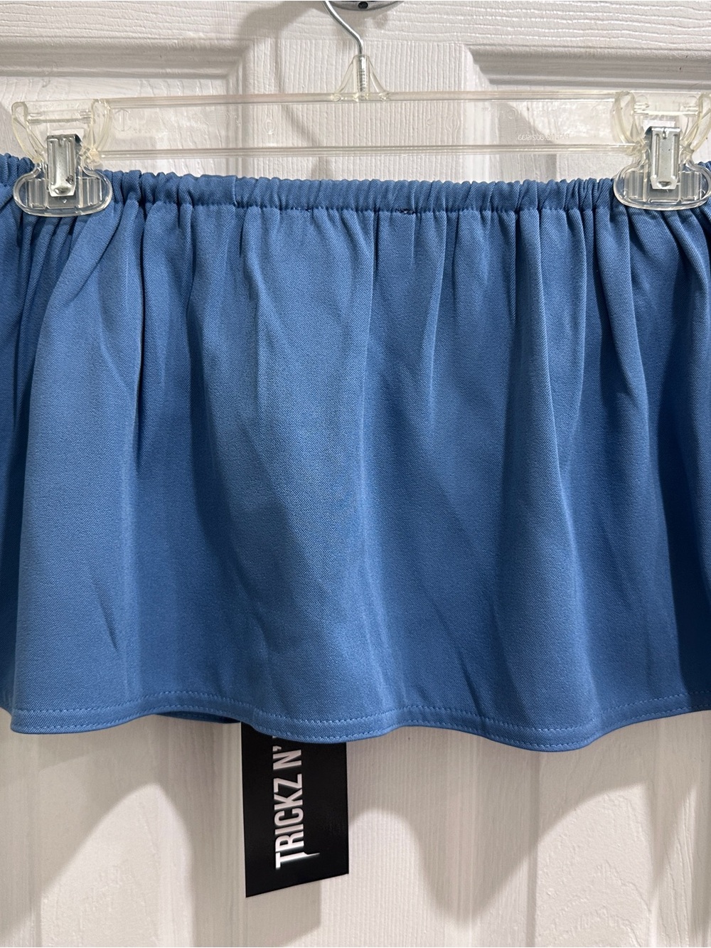 Trickz 'N' Treats - Blue Pleated Mini Skirt - Picture 4 of 15